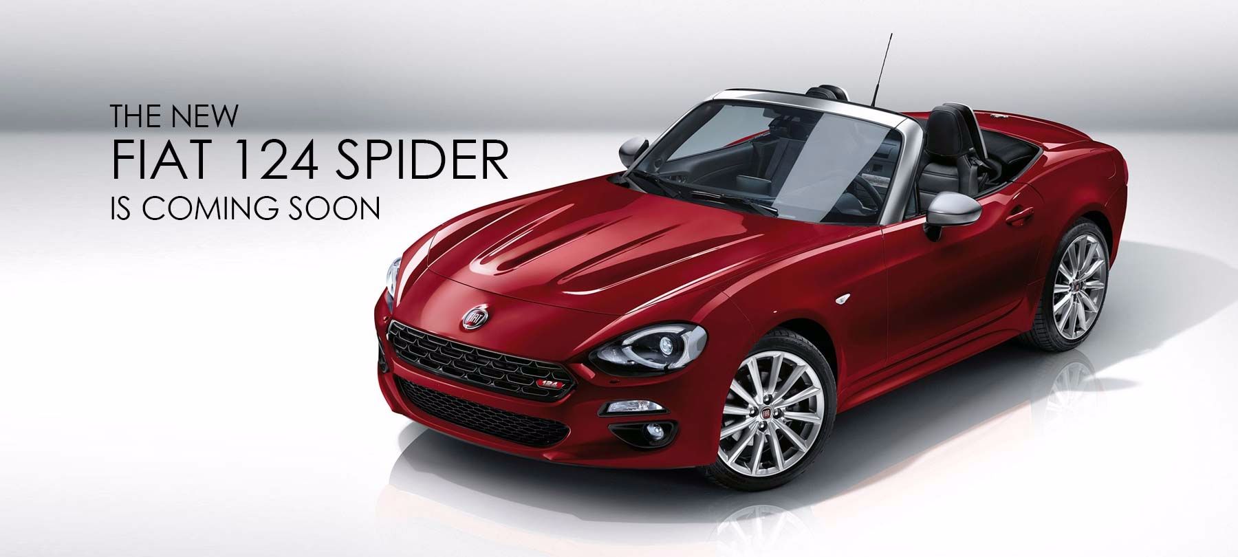The new Fiat 124 Spider at Threeways Garage