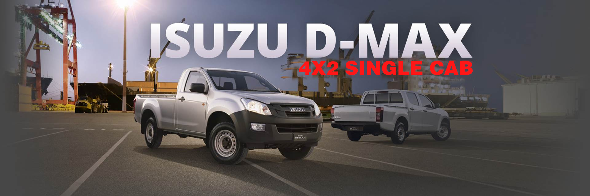 Isuzu D-Max 4x2 Single Cab