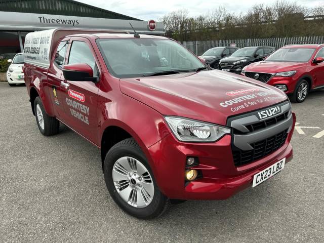 Isuzu D-max Extended Cab 1.9 164ps Dl20 4x4 Pickup Diesel Spinel Red