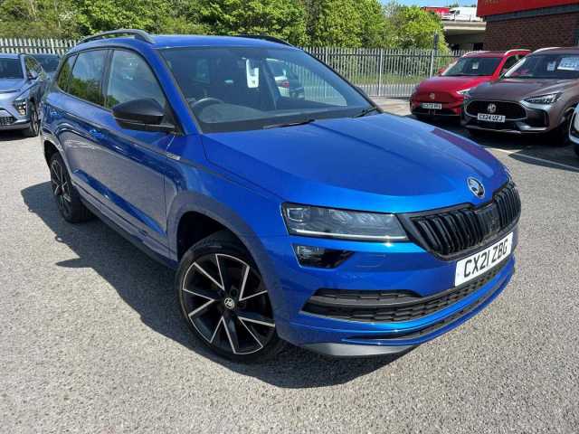 Skoda Karoq 1.5 Sportline Tsi Petrol Blue