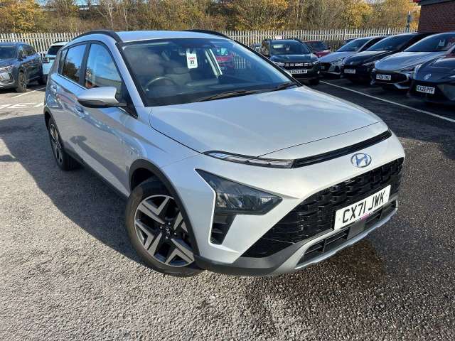 Hyundai BAYON Hat 1.0 T-gdi 48v Mhev 100 Premium Hatchback Hybrid Sleek Silver