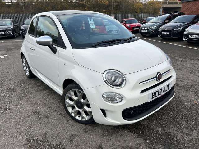 Fiat 500 1.2 Rockstar Petrol White
