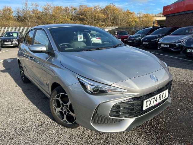 MG Motor UK MG3 5dr 1.5 Hybrid Trophy  Au Hatchback Hybrid Monument Silver