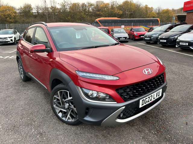 Hyundai KONA 1.6 Premium Gdi Hev S-A Hybrid Red