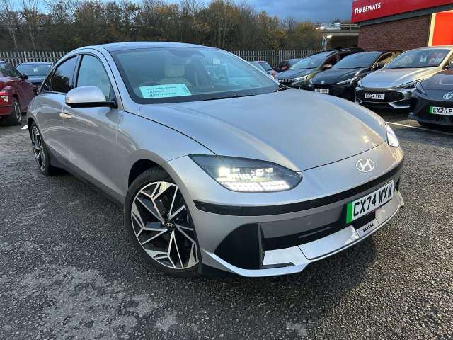 Hyundai IONIQ 6 6 Sal 168 Kw Ultimate 77 Kwh Au Saloon Electric Curated Silver