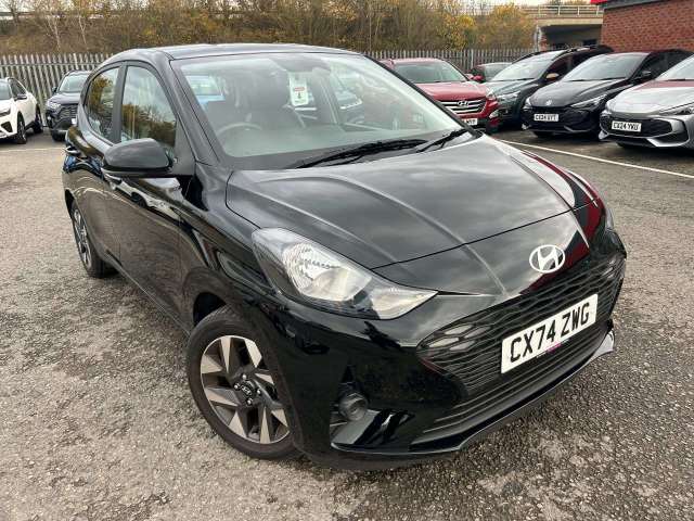 Hyundai i10 5dr Hat 1.2 Mpi 79ps Advance Nav Hatchback Petrol Phantom Black