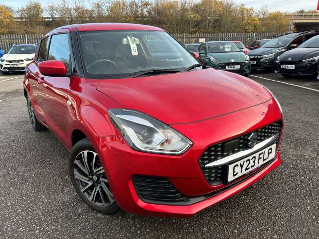 Suzuki Swift 5dr Hat 1.2 Dualjet 12v Hbd Sz-l Hatchback Hybrid Burning Red