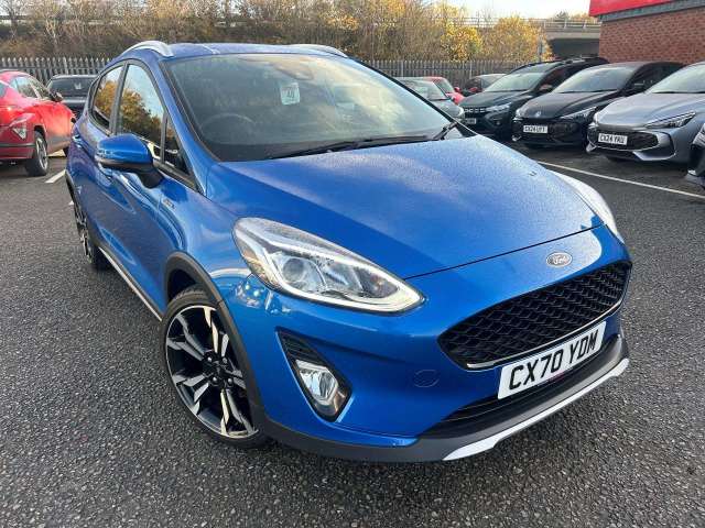Ford Fiesta 1.0 Active X Edition T Petrol Blue
