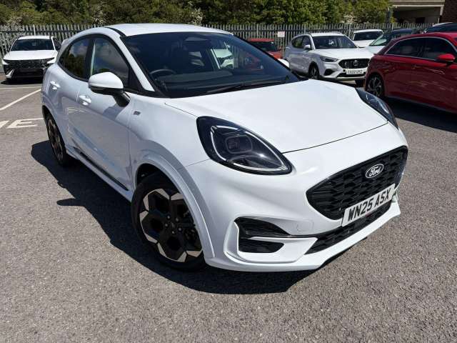 Ford Puma 1.0 St-Line X Mhev Auto Hybrid White