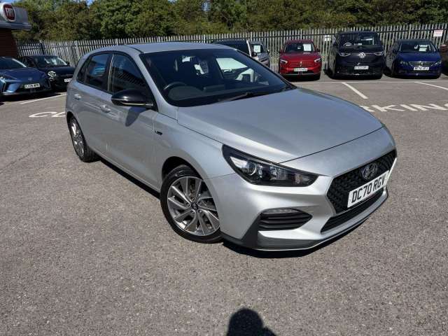 Hyundai i30 5dr Hat 1.0 T-gdi 120ps N Line Hatchback Petrol Platinum Silver