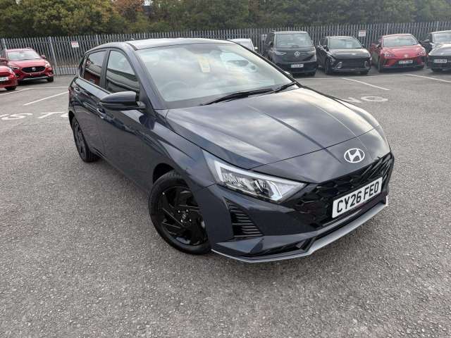 Hyundai i20 5dr Hat 1.0 T-gdi 90ps Black Line Hatchback Petrol Aurora Grey