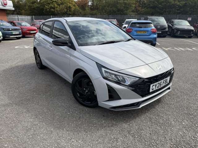 Hyundai i20 5dr Hat 1.0 T-gdi 90ps Black Line Hatchback Petrol Lumen Grey
