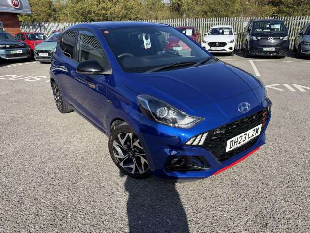 Hyundai i10 5dr Hat 1.0 T-gdi 100ps N Line Hatchback Petrol Intense Blue