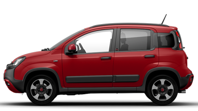  Fiat Panda Red