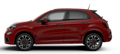  Fiat 500x Dolcevita Red