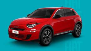 0% APR - Fiat 600e (RED) at Threeways  Abergele