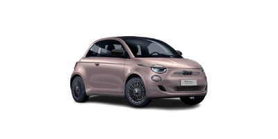 Fiat 500e Convertible - Rose Gold