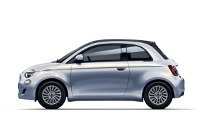 FIAT 500 ELECTRIC CABRIO at Threeways  Abergele