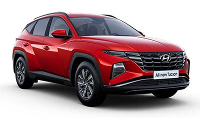 Hyundai Tucson - Available In Engine Red